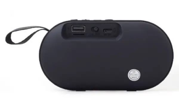 SPK-BT-11-GR Gembird Portable Bluetooth speaker 3W, USB, SD, FM, grey