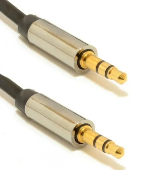 CCAPB-444-1M Gembird 3.5mm stereo plug to 3.5mm stereo plug audio kabl pozlaceni konektor 1m