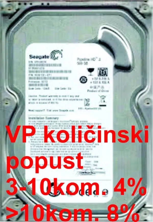 HDD 3.5\'' ** 500GB ST3500312CS SEAGATE 5900RPM 8MB SLIM SATA
