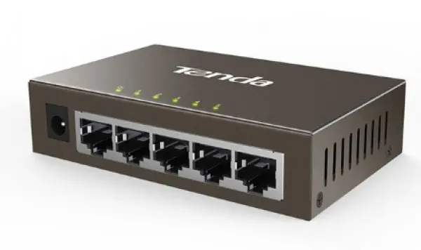 Tenda TEG1005D LAN 5-Port 10/100/1000M Switch Base-T Ethernet ports (Auto MDI/MDIX) (alt=G1005)