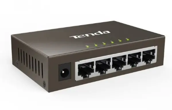 Tenda TEG1005D LAN 5-Port 10/100/1000M Switch Base-T Ethernet ports (Auto MDI/MDIX) (alt=G1005)