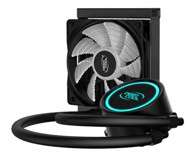 DeepCool GAMMAXX L120T BLUE vodeno hladjenje, Fan 500~1800rpm, LGA115xx/LGA1366/AMD AM4/AM3/FM2+
