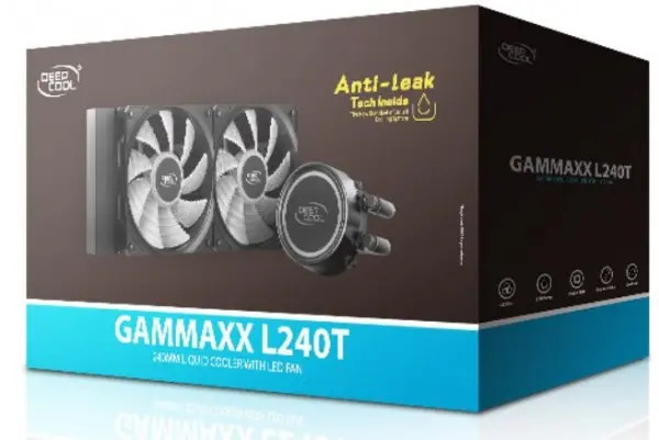 DeepCool GAMMAXX L240T BLUE vodeno hladjenje, Fans 500~1800rpm, LGA20xx/LGA1366/