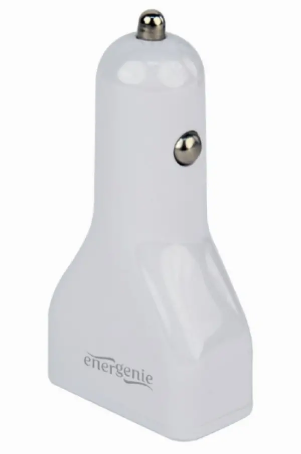 EG-U4C4A-CAR-01 Gembird 4-porta auto punjac 4.8A za telefone, tablete, navigacije, beli i crni