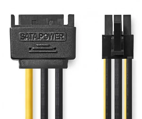 CCGP74200VA015 Interni adapter za napajanje SATA - 6-pinski za PCI express video kartice 15cm