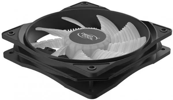 DeepCool RF120W 120x120x25mm ventilator WHITE LED hydro bearing 1300rpm 49CFM 22dBa