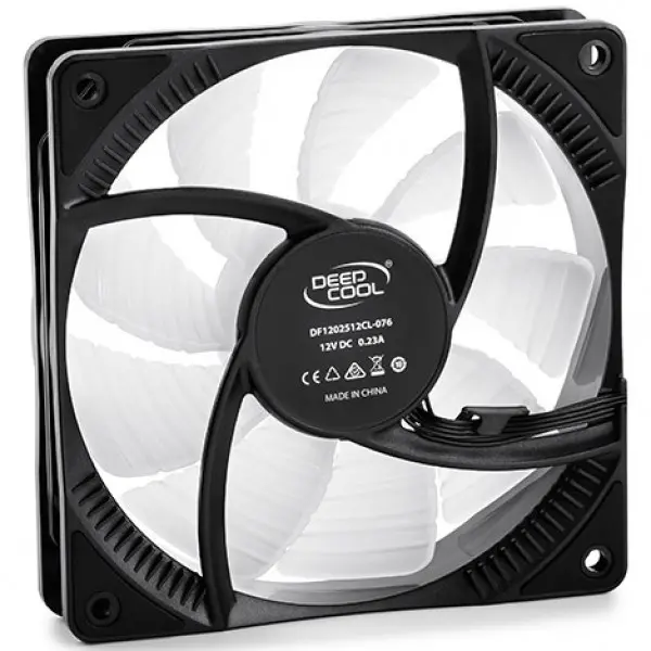 DeepCool CF120 RGB 120x120x25 ventilator Hydro Bearing 500-1500RPM 56CFM 18-27db (FO)