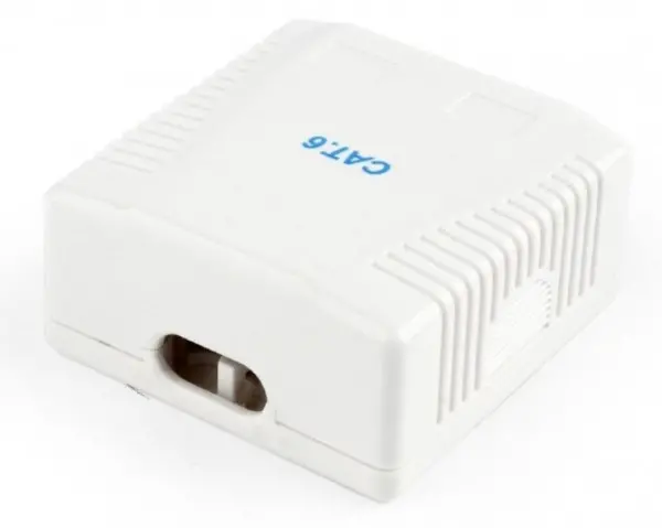 NCAC-2F6-01 Gembird CAT6 FTP 2-port surface mount box kutija za RJ45