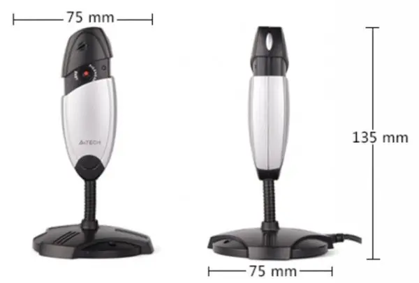 A4-PK-635G A4Tech Web kamera sa mikrofonom 480p USB, low light performance, anti Glare, 16Mpix