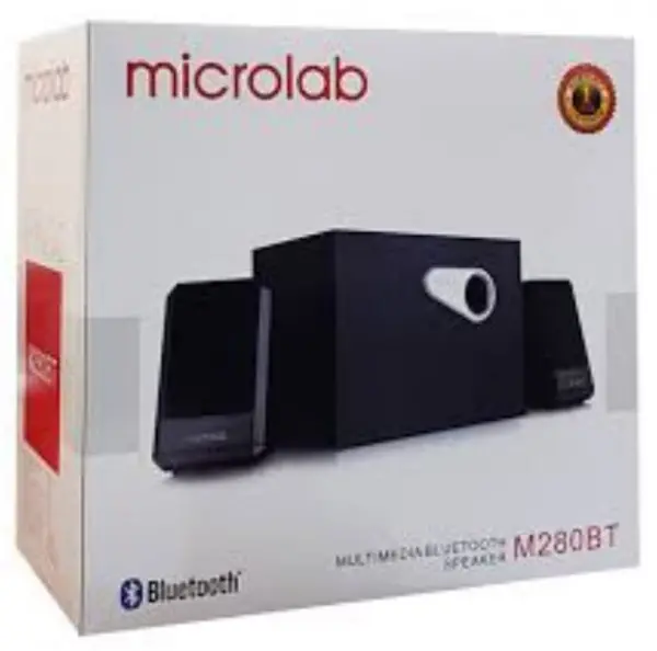 Microlab M-280BT Aktivni drveni zvucnici 2.1 35W RMS(15W, 2x10W) SD, USB, BLUETOOTH , 3.5mm