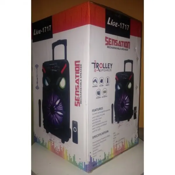 ZVUCNIK Karaoke  RADIO, USB akumulatorski Lige 1717 25W 3.7V; 1800mAh