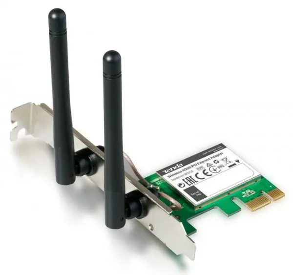 Tenda W322E WiFi PCI Express 2,4GHz 150Mbps sa ugradjenim fiksnim antenama 2x2dBi