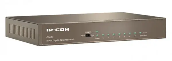IP-COM G1008 LAN 8-Port 10/100/1000M Switch Ethernet ports (Auto MDI/MDIX) (alt=TEG1008D)