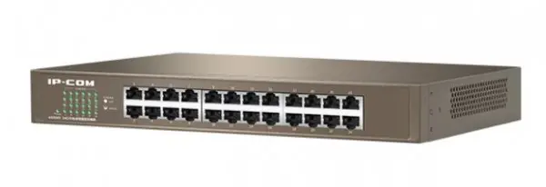 IP-COM G1024D LAN 24-Port 10/100/1000M Base-T Ethernet ports (MDI/MDIX) Desk/rack mount(alt=TEG1024D