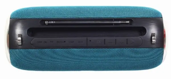 SPK-BT-17-G Gembird Portable Bluetooth speaker +handsfree 2x5W, FM, USB, SD, AUX + antena green