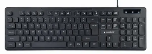 KB-UML-02 Gembird Rainbow multimedijalna tastatura sa pozadinskim osvetljenjem, US layout USB