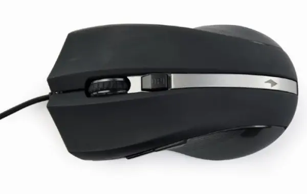 MUS-GU-02 Gembird G-laser mis USB 800-2400Dpi black, 118mm