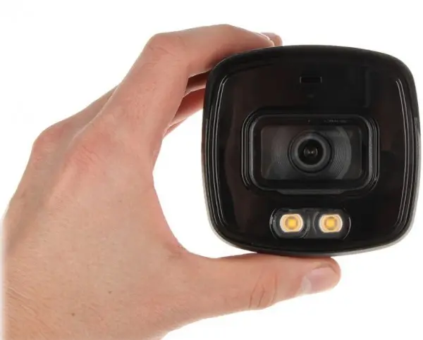 Kamera Dahua HAC-HFW1239TLM(-A)-LED 2Mpix, 3,6mm ugradjen mikrofon,FULL COLOR metalno kuciste 40m