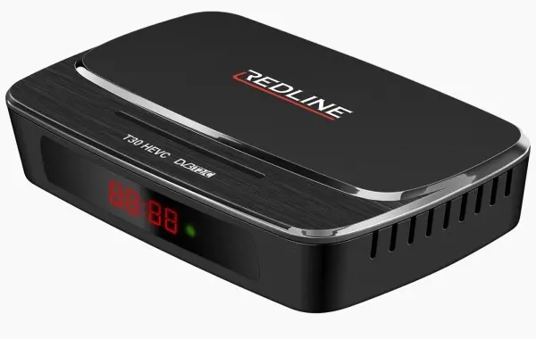 DVB-T/T2 REDLINE T30, SET TOP BOX USB/HDMI/Scart, Full HD, H.265/HEVC