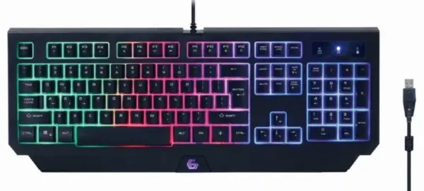 GGS-UMGL4-01 Gembird 4-in-1 Gejmerski set \''Phantom\'' tastatura, mis, slusalice i podloga