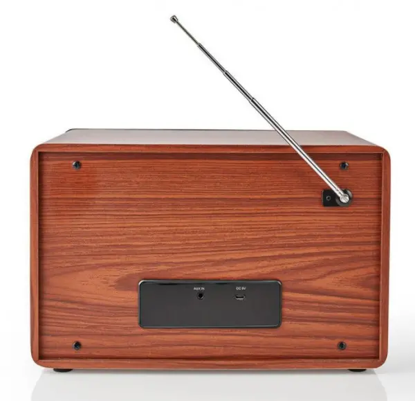 RDFM5200BN Prenosni retro radio prijemnik 12W, FM, AUX, Bluetooth, Alarm, 1200mAh, 522-1620kHz