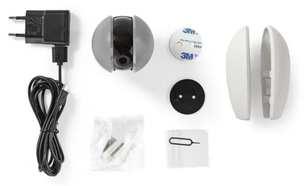 WIFICI20CGY SmartLife unutranja kamera Wi-Fi,720p, Pan tilt, Cloud, microSD, Nocni vid, Android/IOS