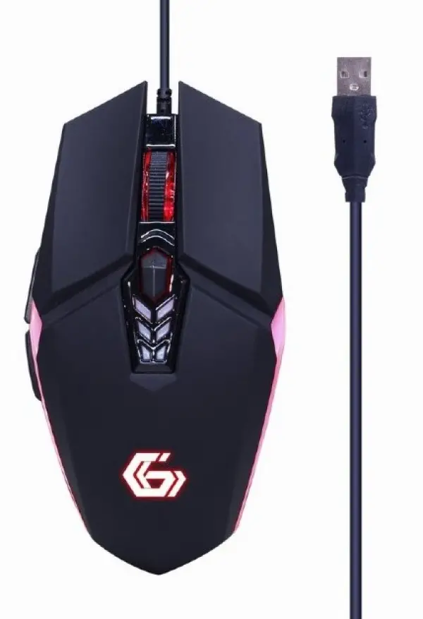 GGS-UMGL4-02 Gembird 4-in-1 Gejmerski set \''Ghost\'' tastatura, mis, slusalice i podloga