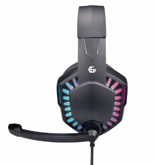 GHS-06 Gembird Stereo gejmerske slusalice sa mikrofonom+volume kontrolom 3.5mm LED efekt