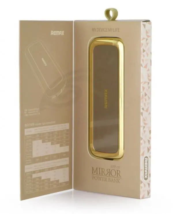 Power Bank REMAX Mila RP-35 5.500 mAh zlatna.017796
