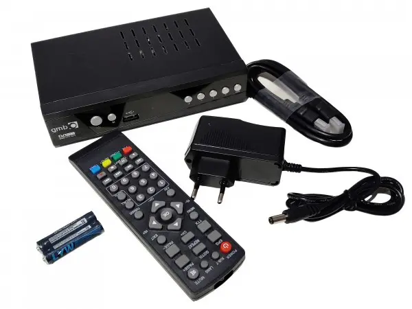 GMB-TDT-033 **DVB-T2/C SET TOP BOX USB/HDMI/Scart/RF-out, PVR, Full HD,H264, hdm