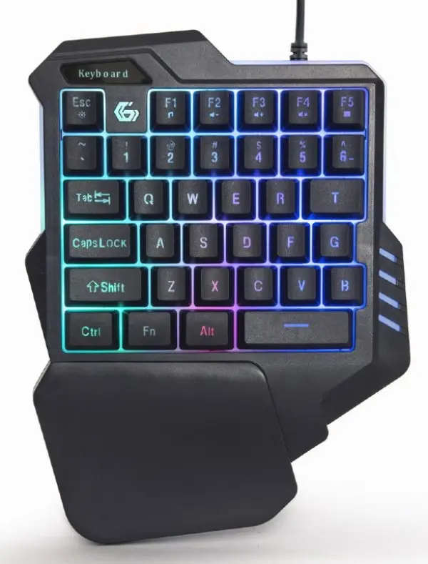 GGS-IVAR-TWIN Gembird 2-in-1 Gejmerski set tastatura i mis, IVAR TWIN
