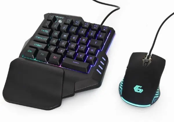 GGS-IVAR-TWIN Gembird 2-in-1 Gejmerski set tastatura i mis, IVAR TWIN