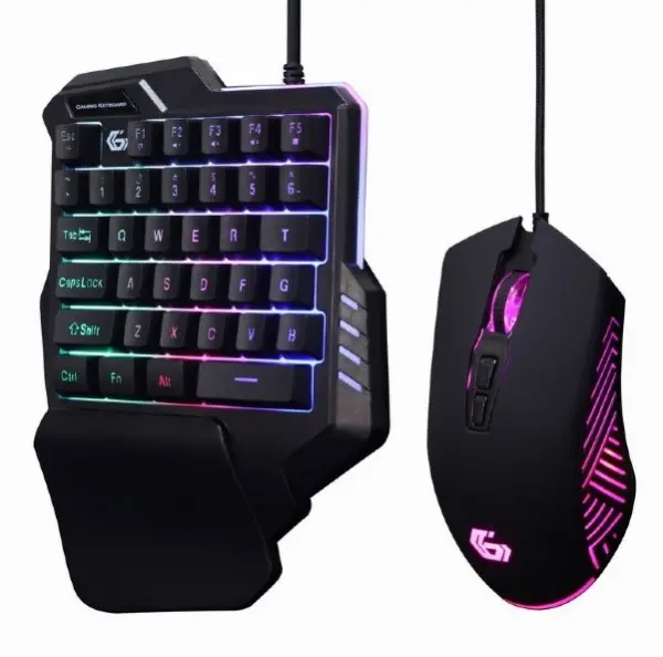 GGS-IVAR-TWIN Gembird 2-in-1 Gejmerski set tastatura i mis, IVAR TWIN