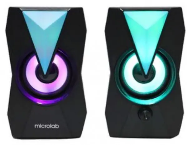Microlab B-22 Stereo zvucnici black, 6W RMS (2 x 3W), USB power, 3,5mm RGB