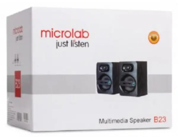 Microlab B-23 Stereo zvucnici black, 6W RMS (2 x 3W), USB power, 3,5mm