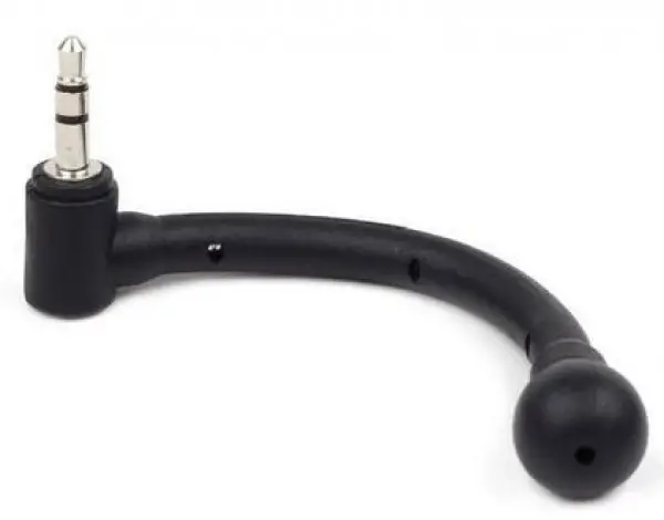 X-MIC-204 Gembird Midi mikrofon savitljivo telo black 3.5mm FO