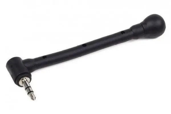 X-MIC-204 Gembird Midi mikrofon savitljivo telo black 3.5mm FO