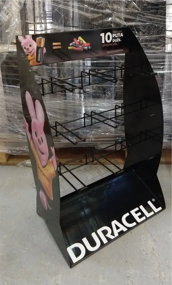 Duracell SOP 3x3 displej 33x56cm