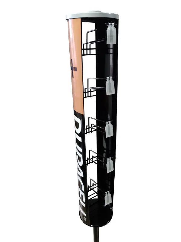 Duracell SOP Ramocu stojeci, na stalku 15x165cm