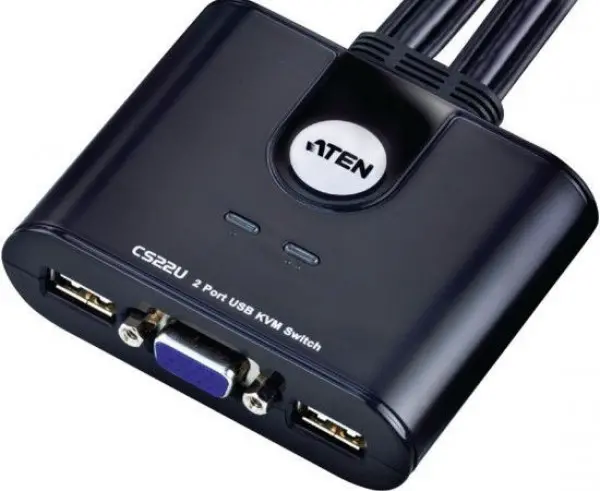 CS22U-AT ATEN 2-port USB KVM switch sa kablovima