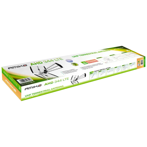 Antena AHD 344 LTE Spoljna Triplex Loga, 25db, 27 elementa,Alu, LTE filter, UHF/VHF/DVB-T2 FO