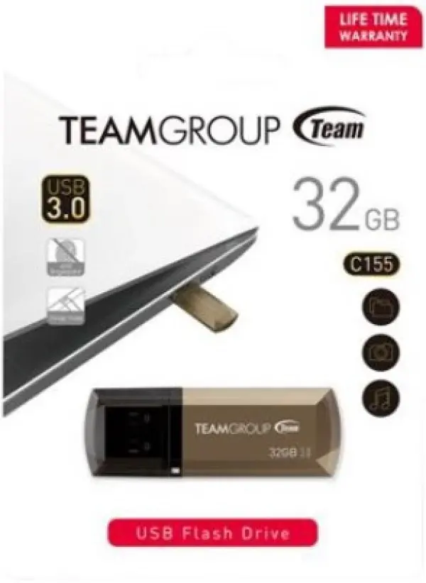 TeamGroup 32GB C155 USB 3.0 GOLD TC155332GD01