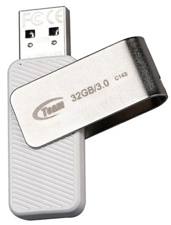 TeamGroup 32GB C142 USB 2.0 WHITE TC14232GW01