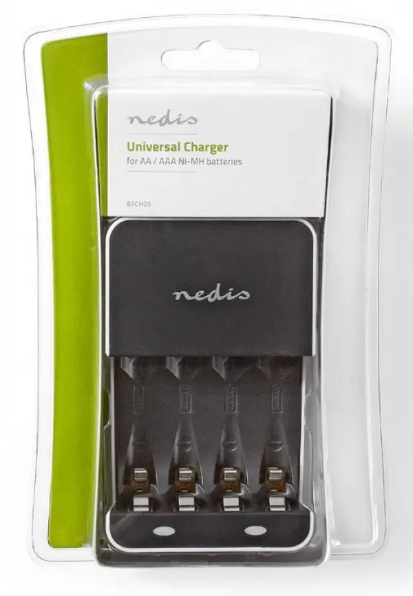 BACH05 Nedis Punjac baterija AA/AAA LED indikator