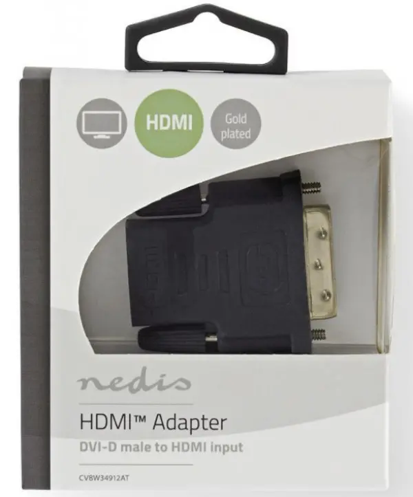 CVBW34912AT HDMI (A female) to DVI-D 24+1-Pin (male) adapter