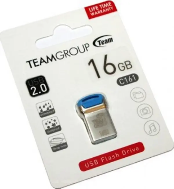 TeamGroup 16GB C161 USB 2.0 BLUE TC16116GL01