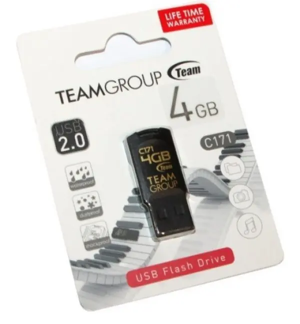 TeamGroup 4GB C171 USB 2.0 BLACK TC1714GB01