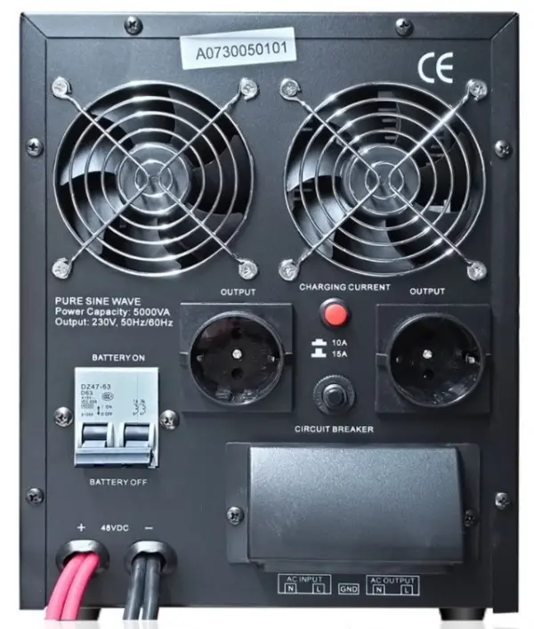 UPS BPU Long 5000VA-3500W, 48V-220V