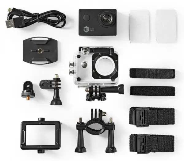 ACAM11BK Nedis 5Mpix HD action kamera, 2\''/ HD720p@30fps/ sa vodootpornim kucistem