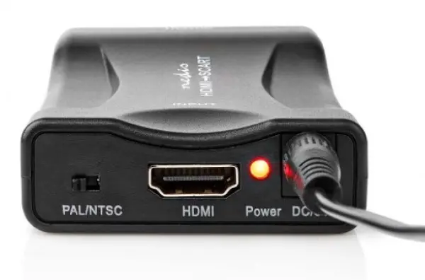 VCON3461BK HDMI ulaz na SCART izlaz jednosmerni, 1080p, 1.2 Gbps, Black